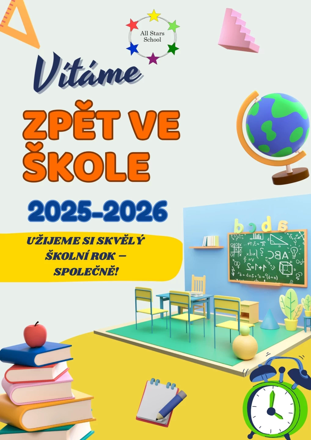 Vítáme zpět ve škole