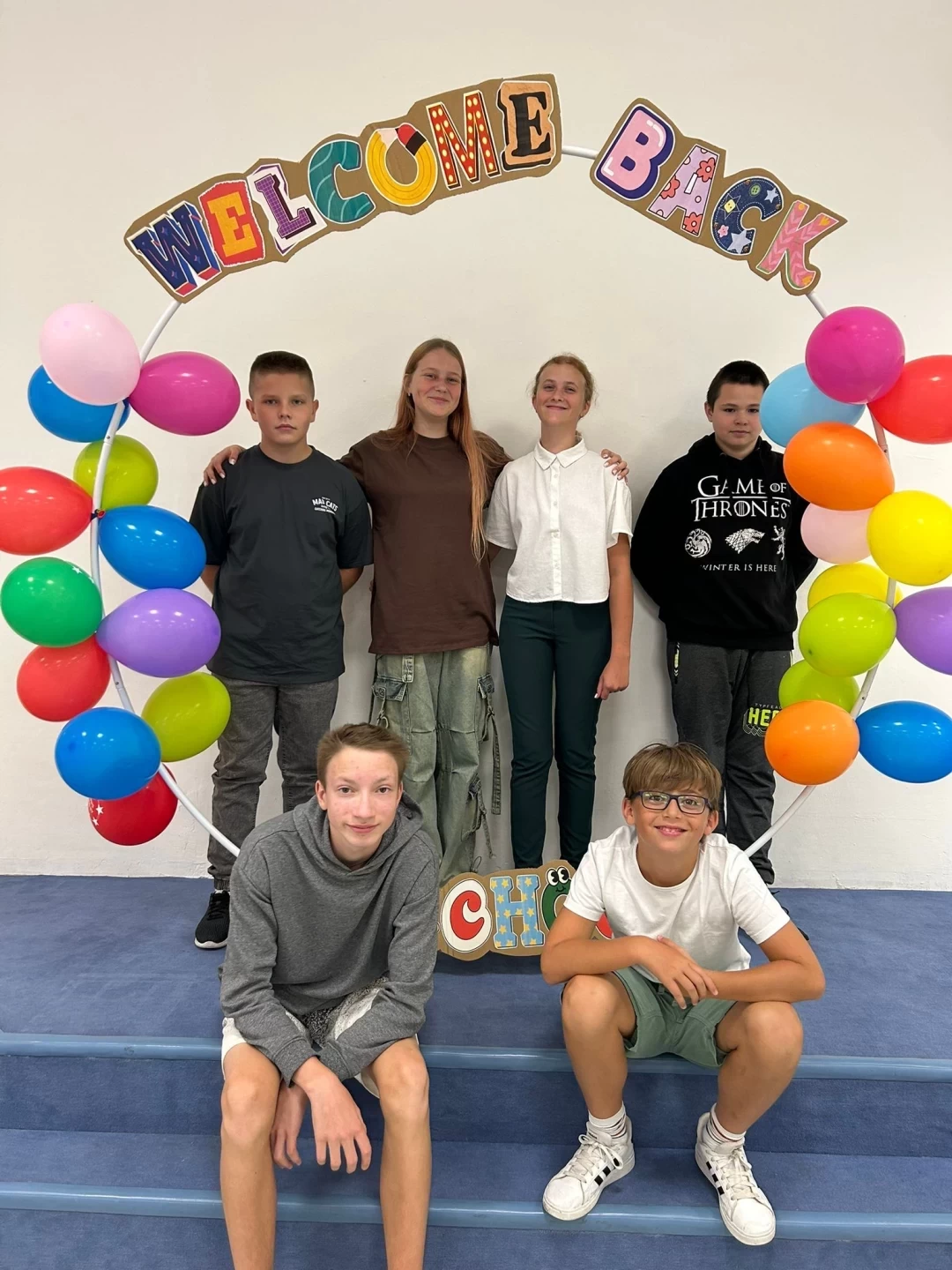 Vítáme zpět ve škole