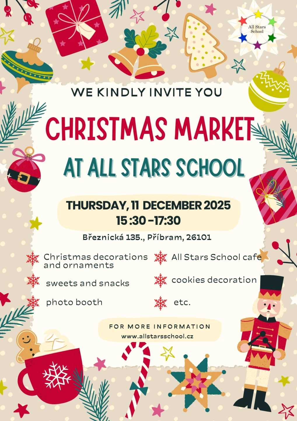 Christmas Market at All Stars School